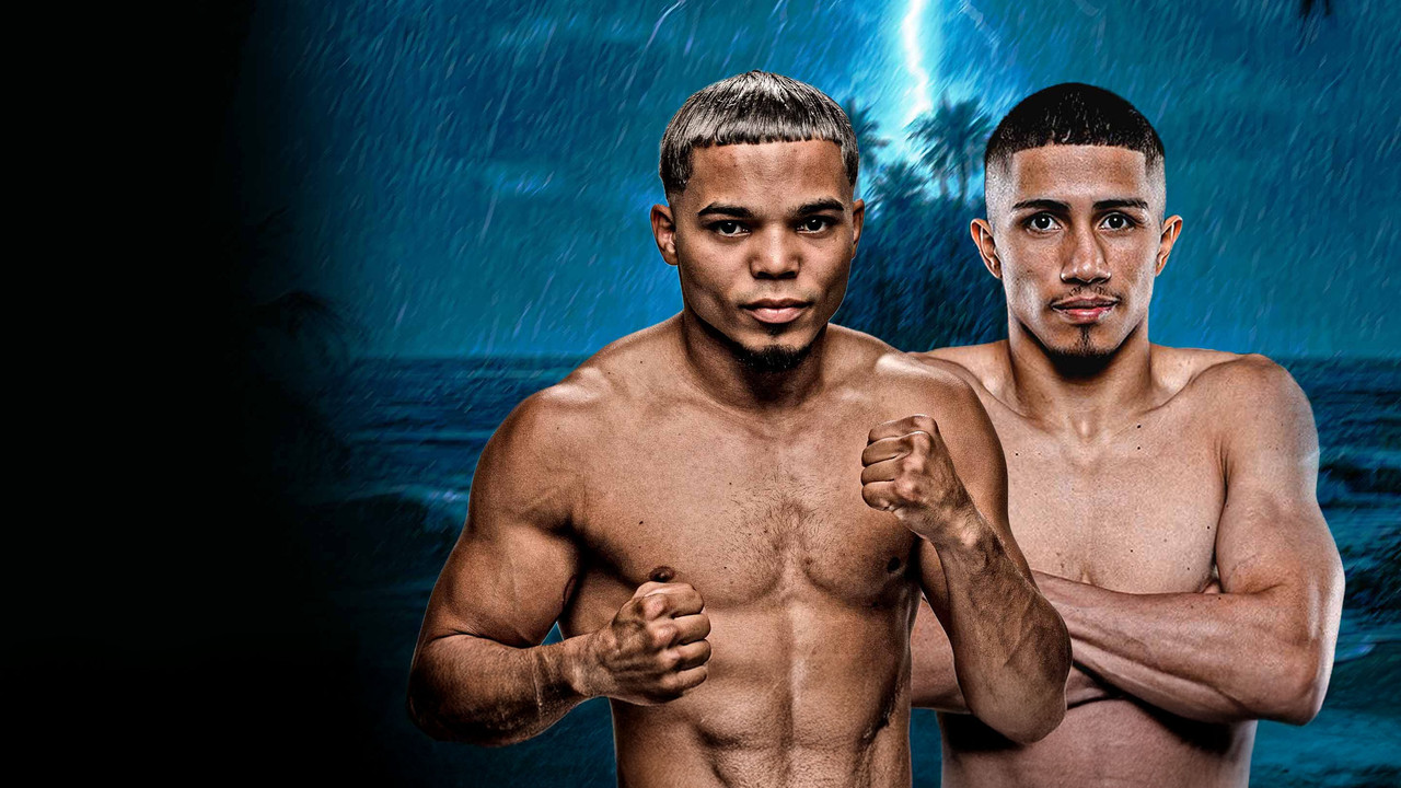 Yankiel Rivera vs. Angelino Cordova backdrop