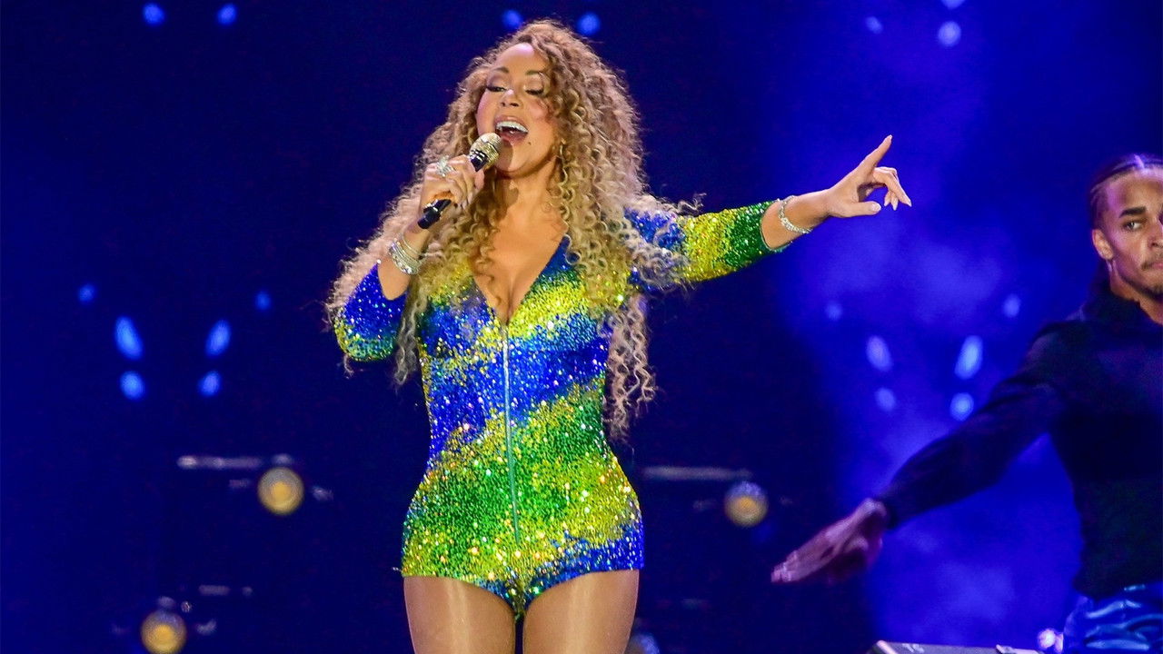 Mariah Carey: The Town 2025 backdrop
