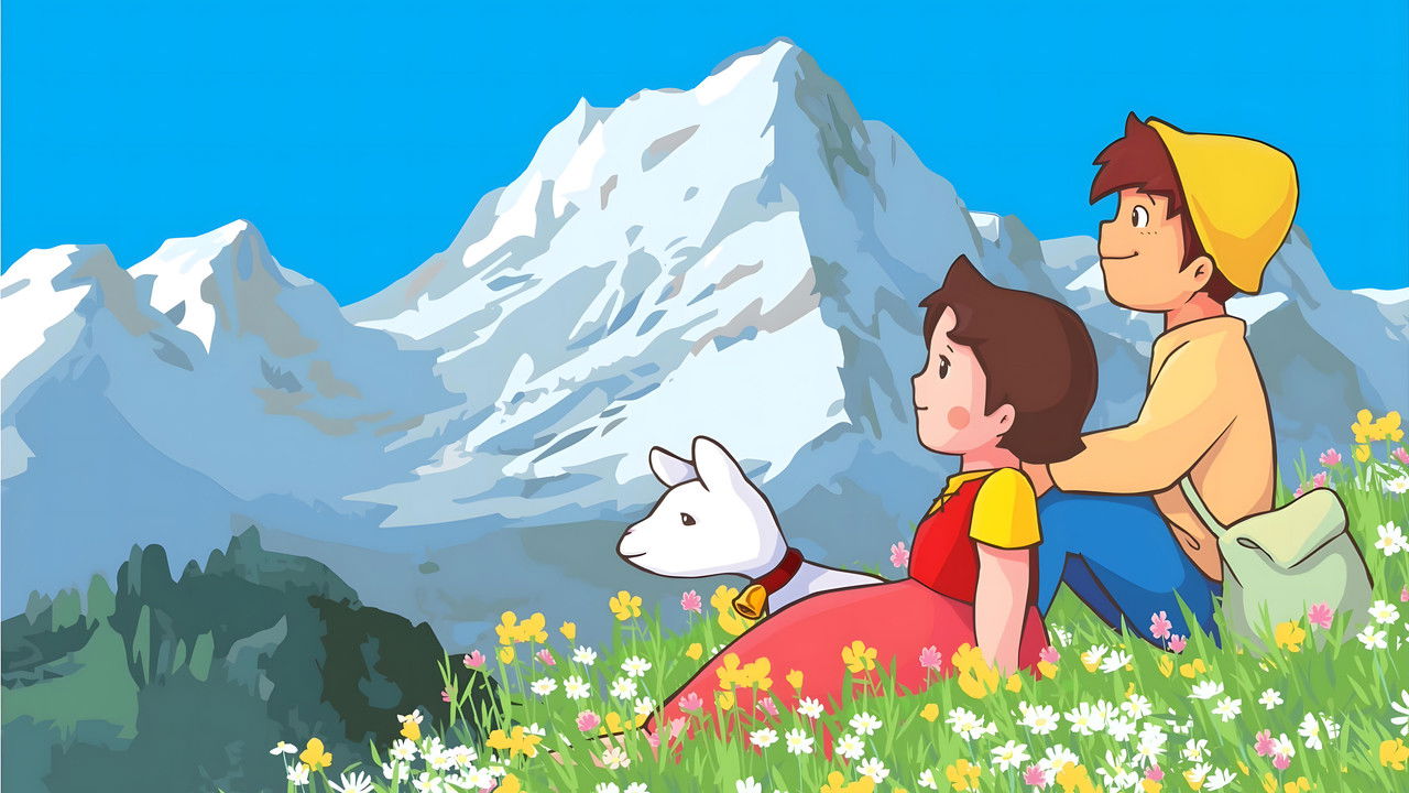 Heidi in the Mountains backdrop