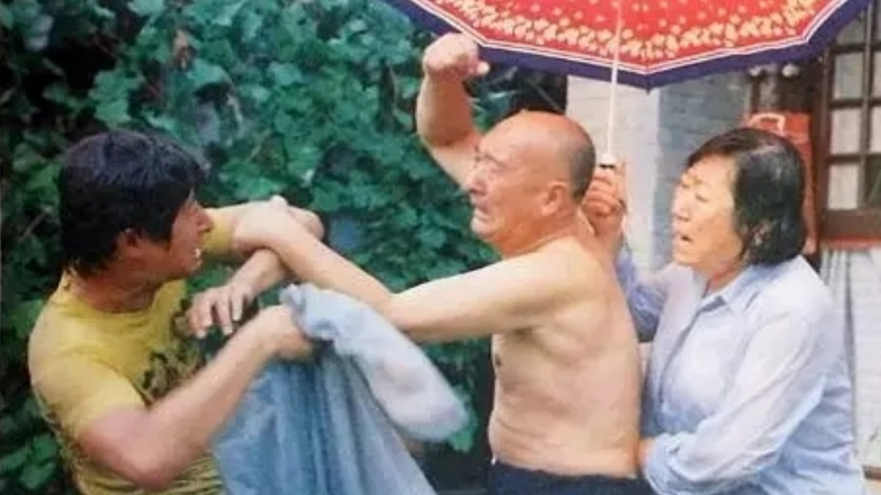 Father & Son backdrop