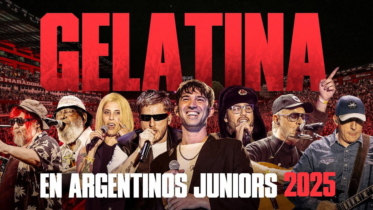 Festival de Gelatina en Argentinos Juniors backdrop