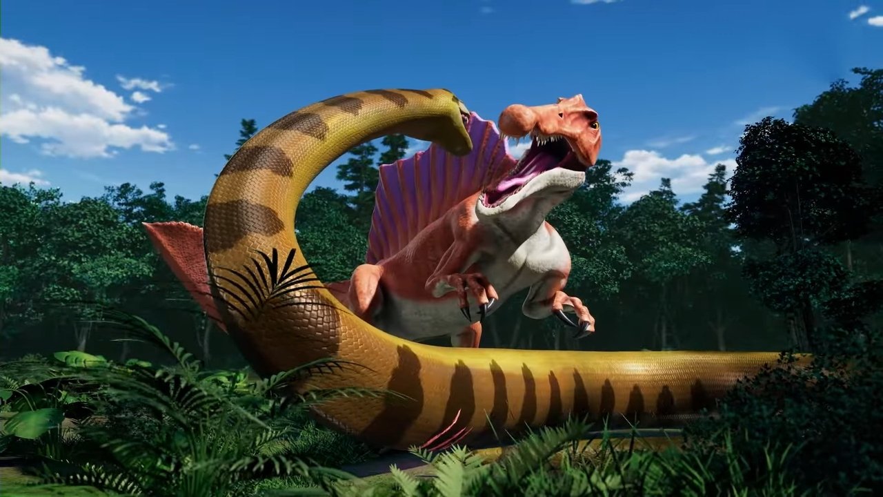 Sai-Kyo-Oh! Zukan backdrop