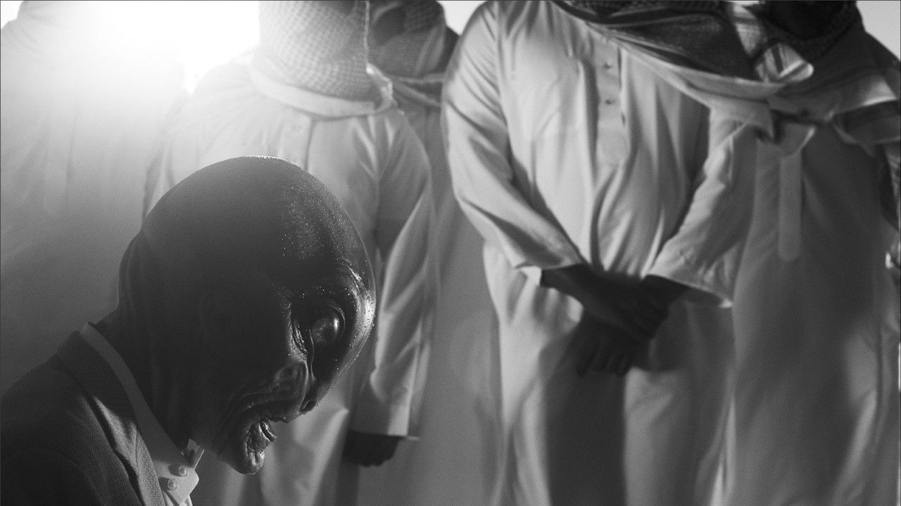 Arabian Alien backdrop