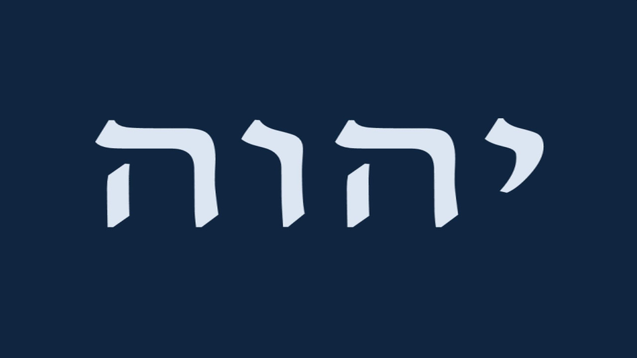 Der Name Gottes backdrop