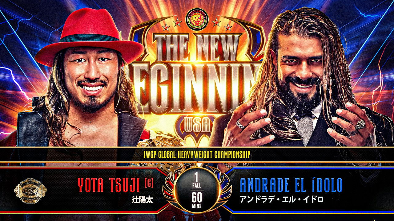 NJPW The New Beginning USA 2026 backdrop