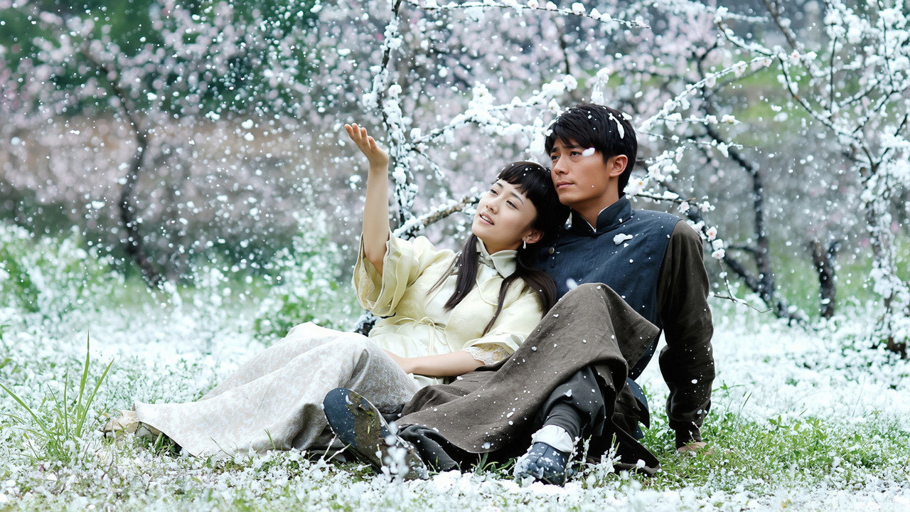 New Spring of Plum Blossoms backdrop