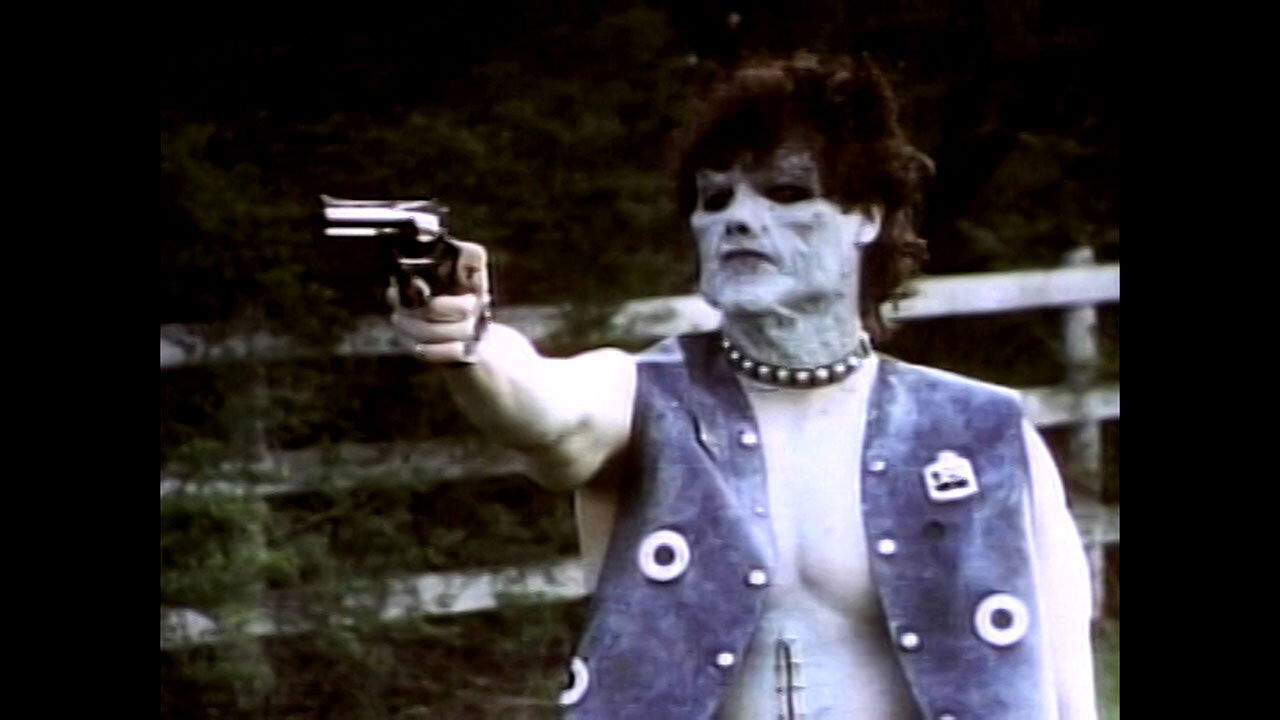 Ninja Zombie backdrop