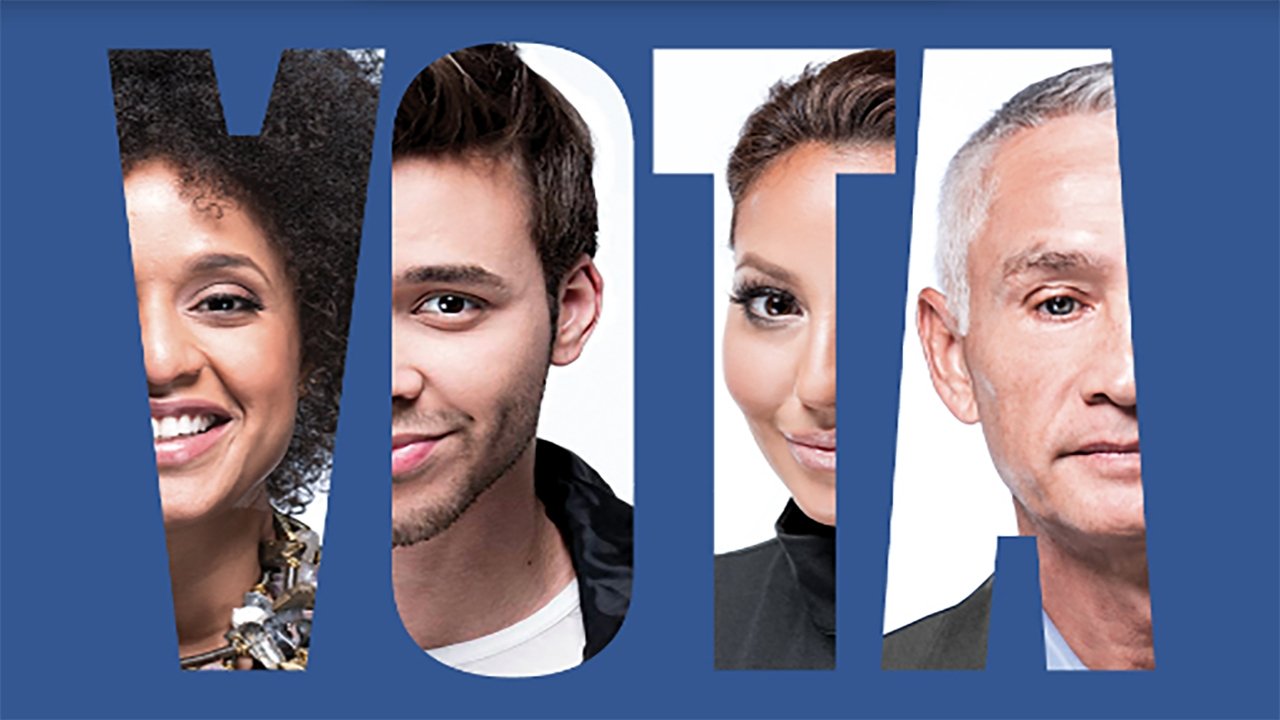 Habla y vota backdrop