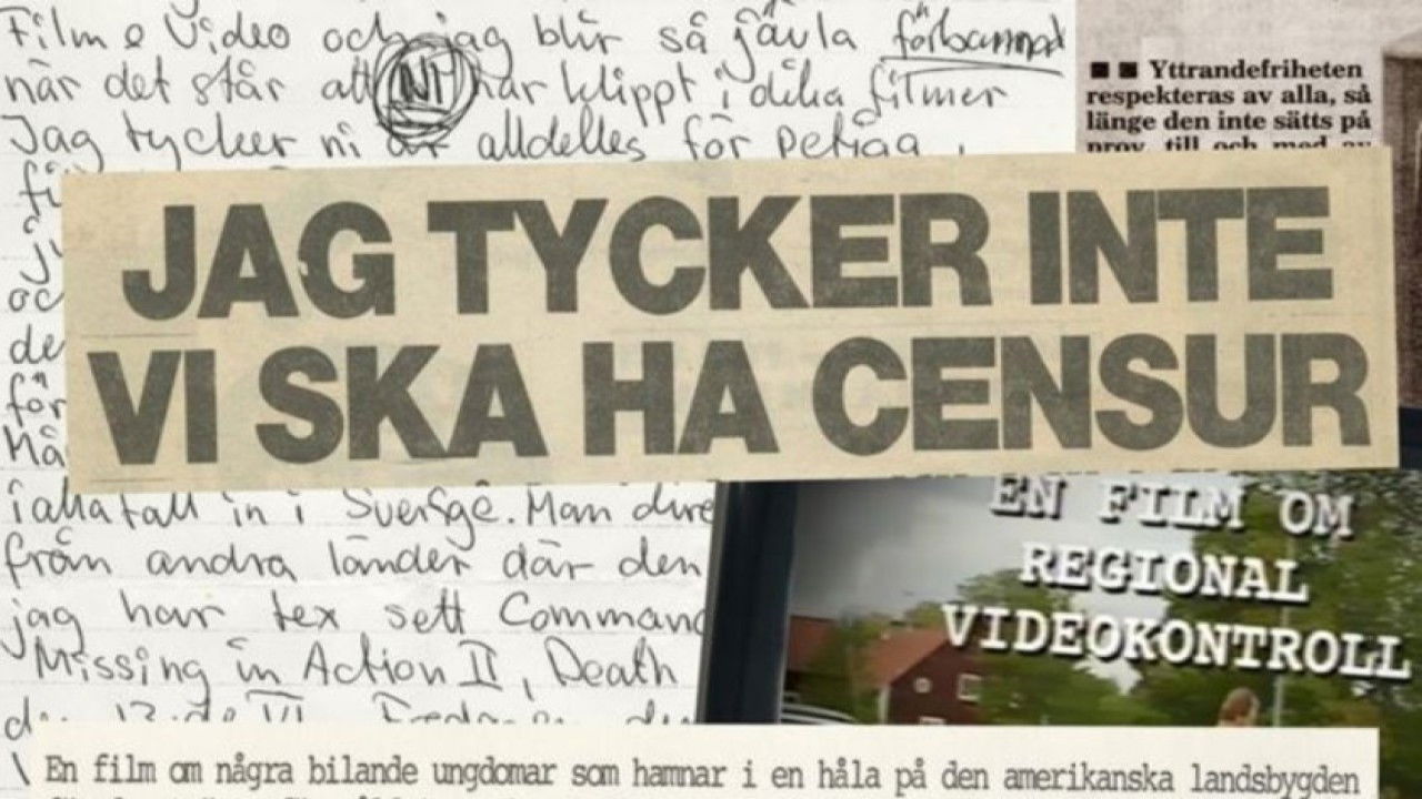 Censuren - En thriller backdrop