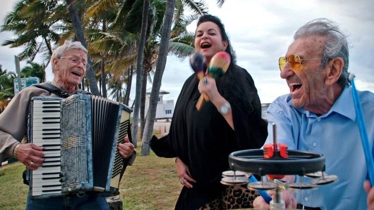 Holocaust Survivor Band backdrop