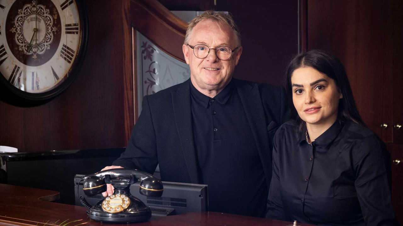 Per & Baharehs Grand Hotel backdrop