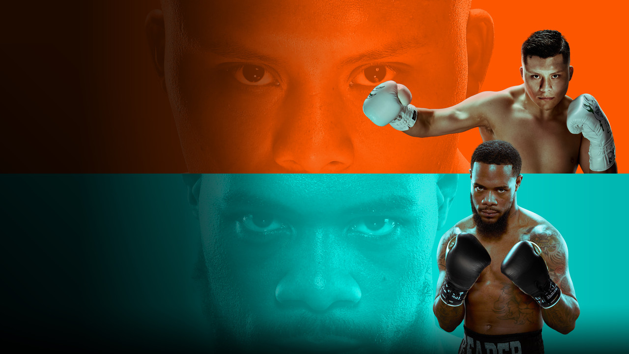 Isaac Cruz vs. Lamont Roach backdrop