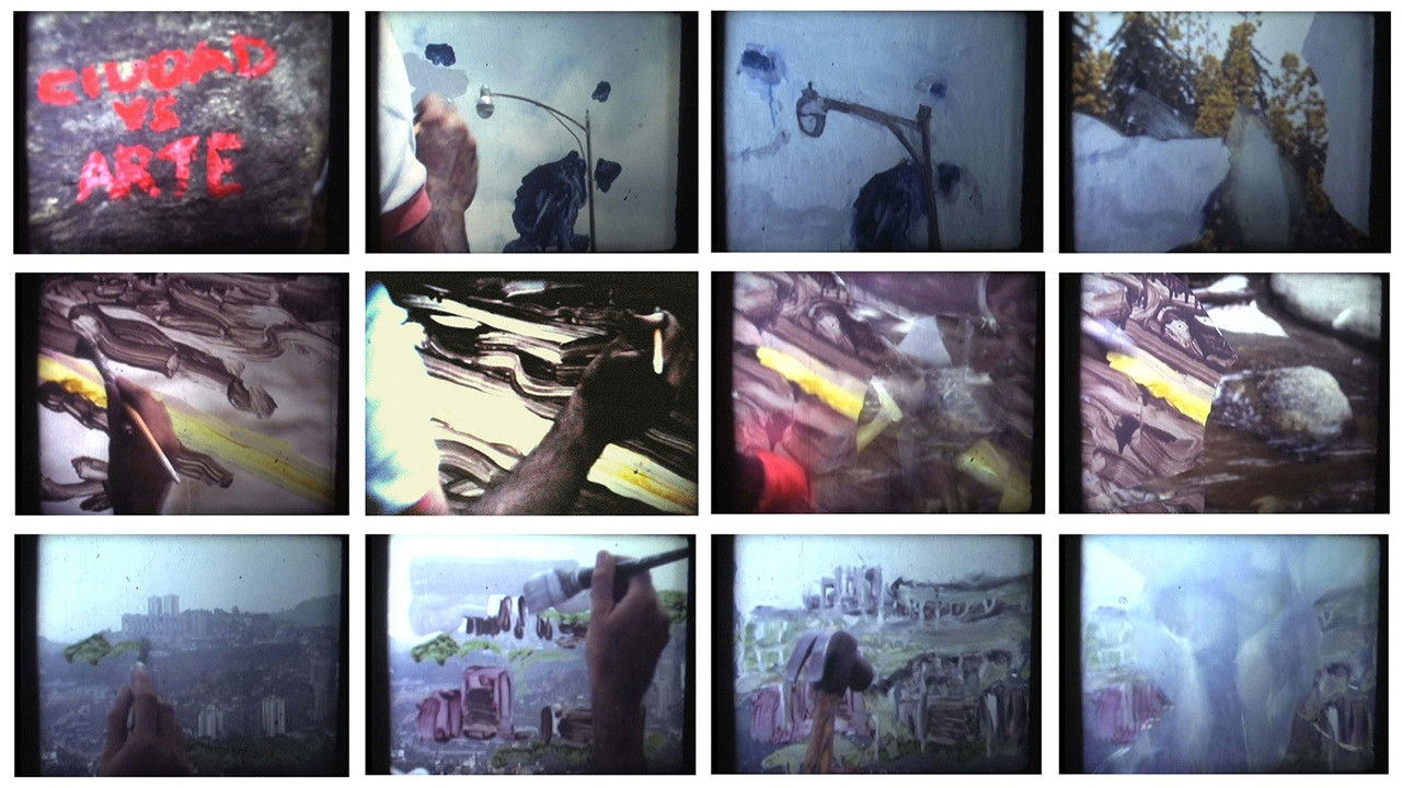 Ciudad vs. Arte backdrop