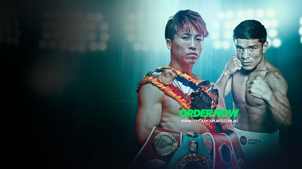 Naoya Inoue vs. Murodjon Akhmadaliev backdrop