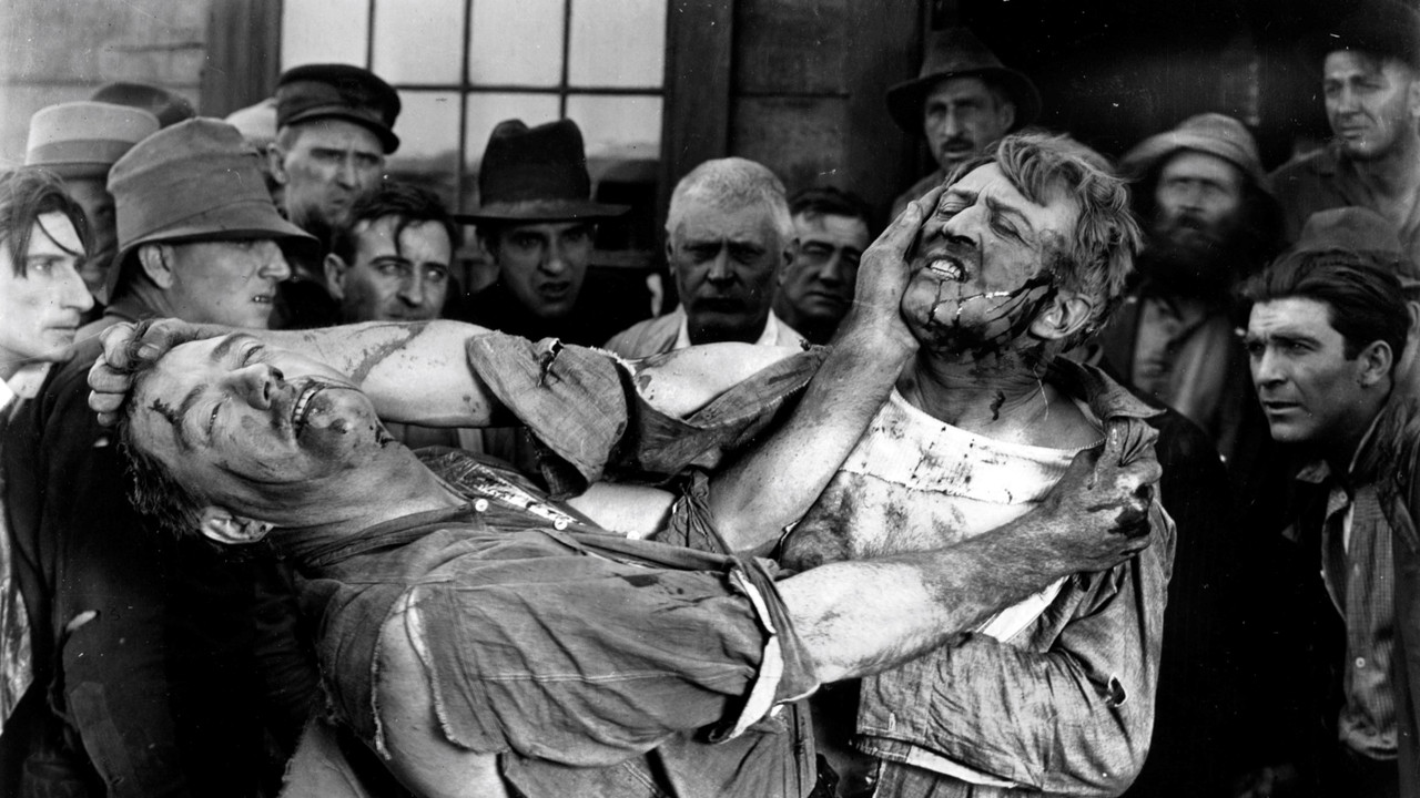 Behind the Door backdrop