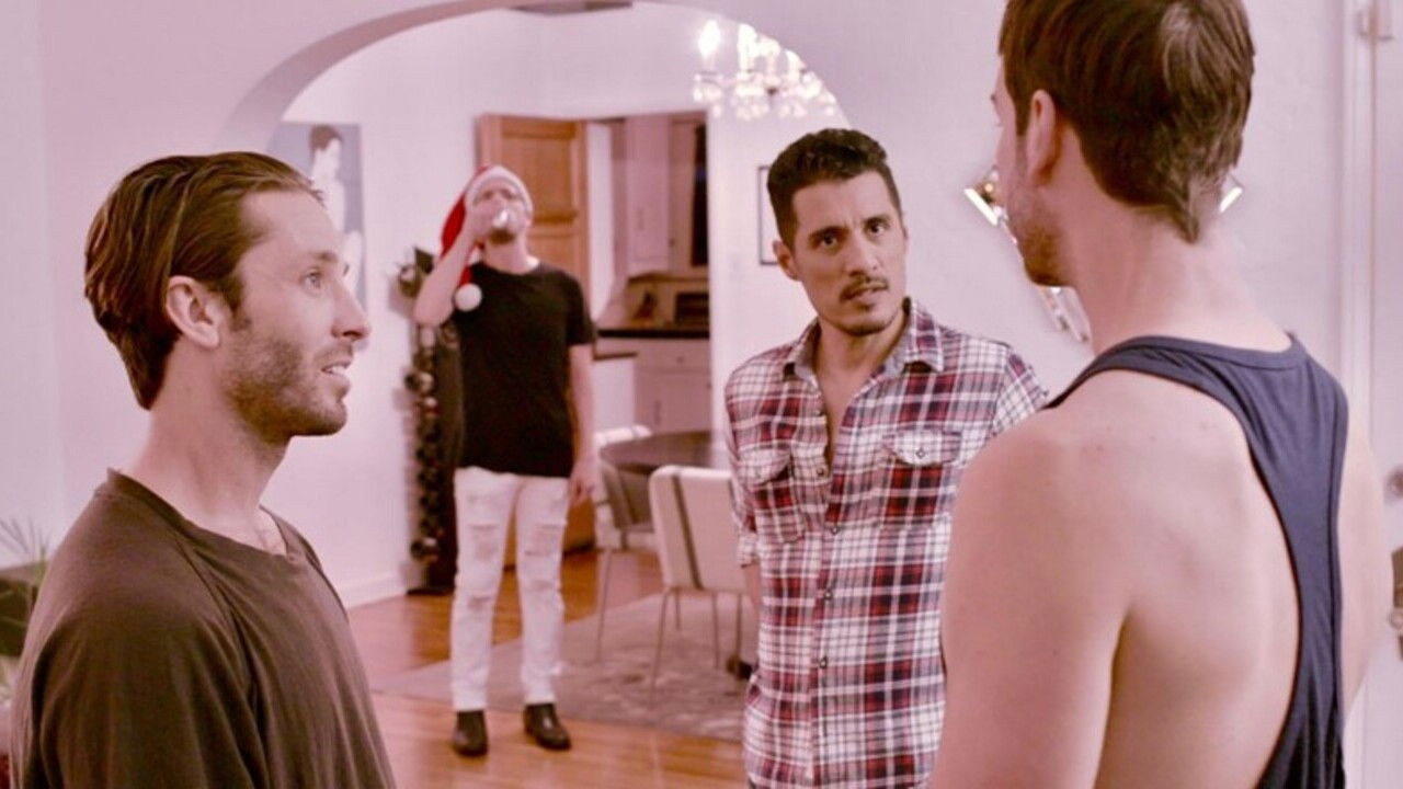 The Holly King backdrop