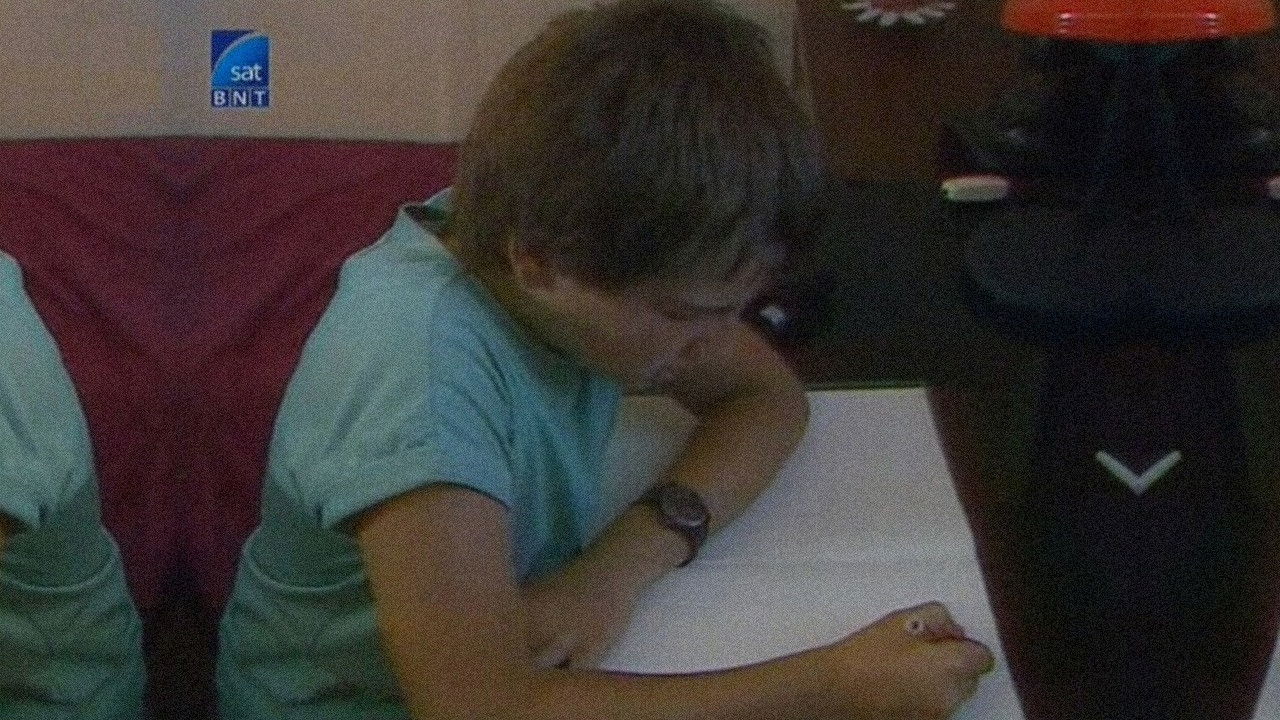 The old man in plaid pants backdrop