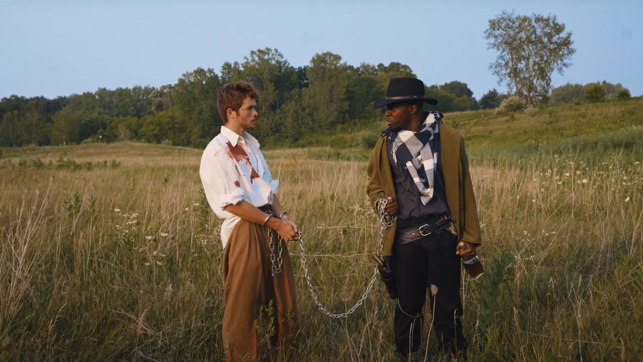 Chained to a Cowboy backdrop