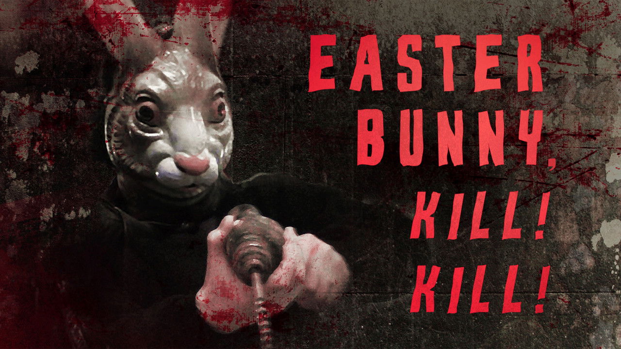 Easter Bunny Kill! Kill! backdrop