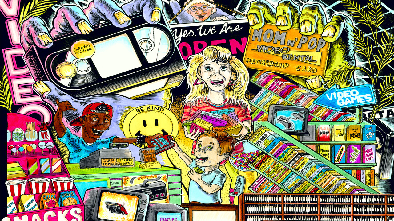 Mom n' Pop: The Indie Video Store Boom of the 80s/90s backdrop