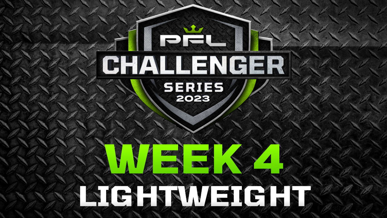 PFL 2023 Challenger Series: Week 4/Lightweights - Espinoza vs. Ferhatbegović backdrop