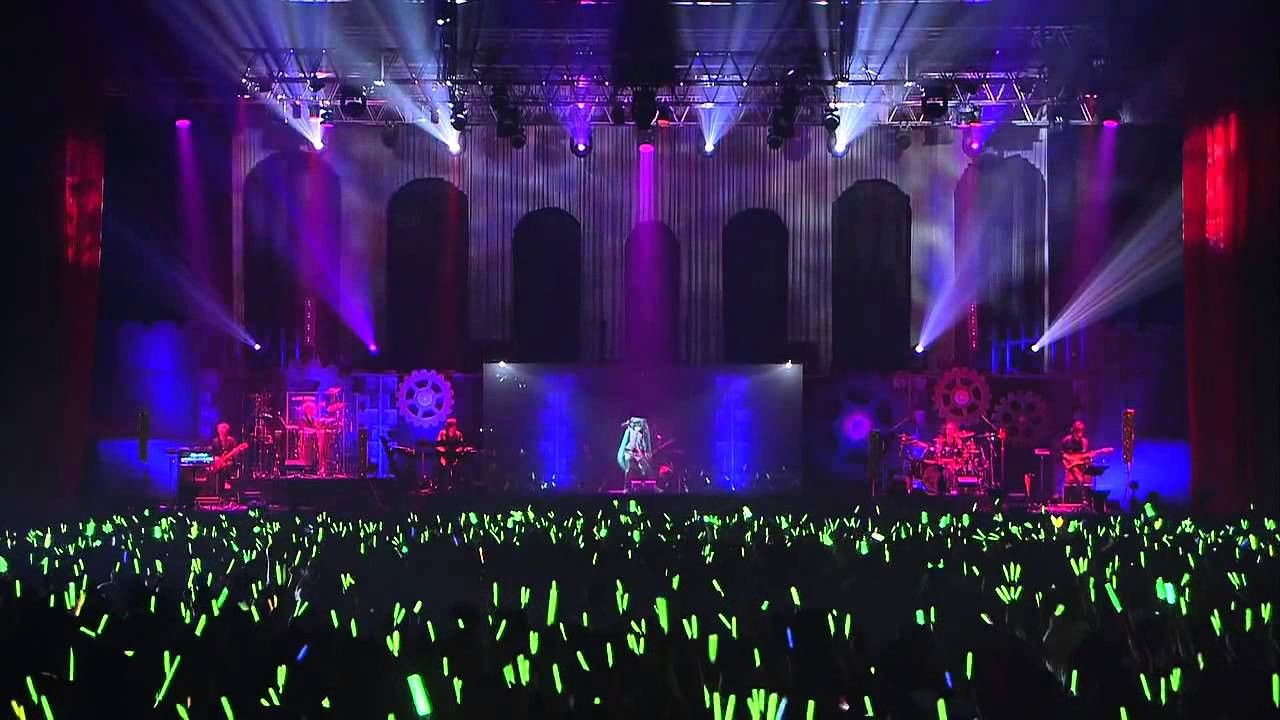 Hatsune Miku - HATSUNE Appearance 2013 backdrop