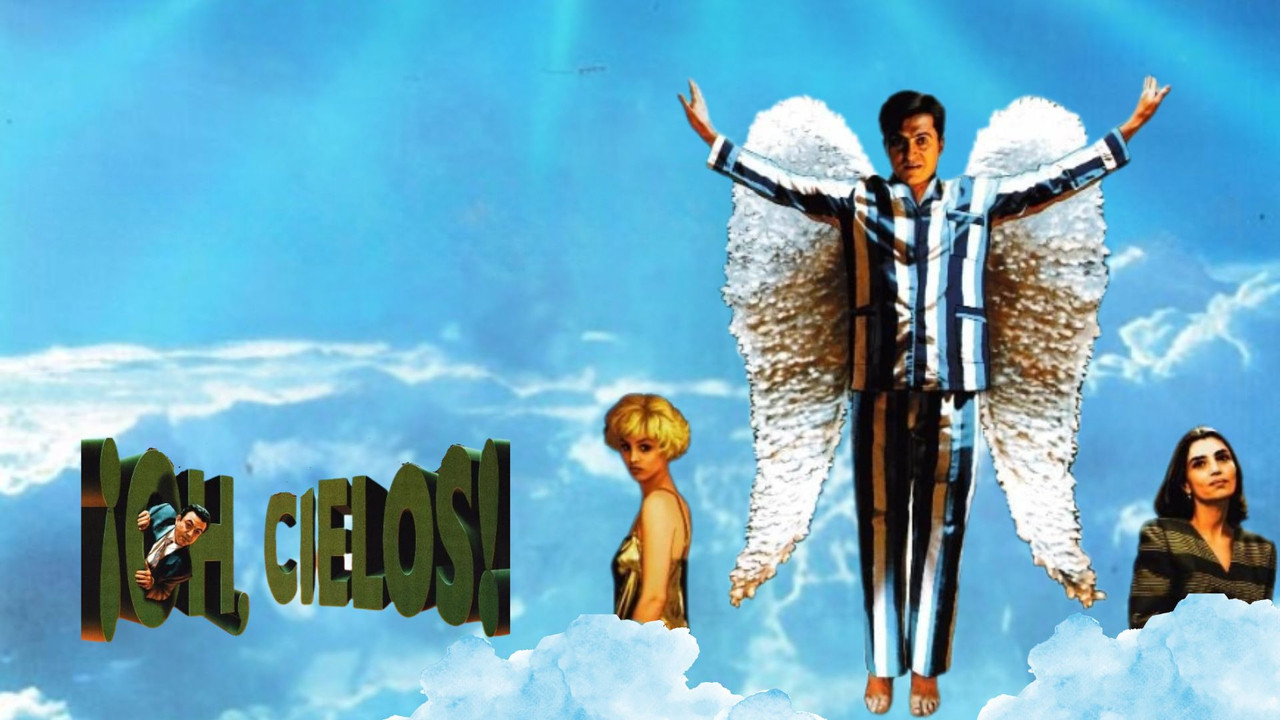 ¡Oh, cielos! backdrop