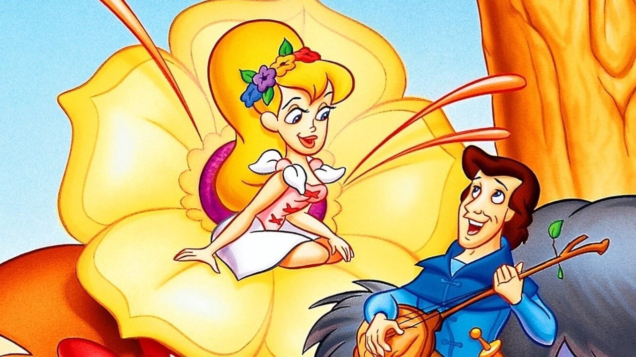 Tom Thumb Meets Thumbelina backdrop