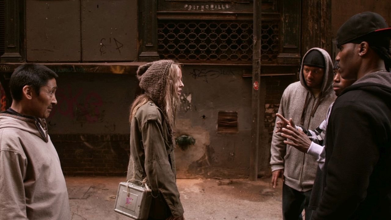 Chloe and Theo backdrop