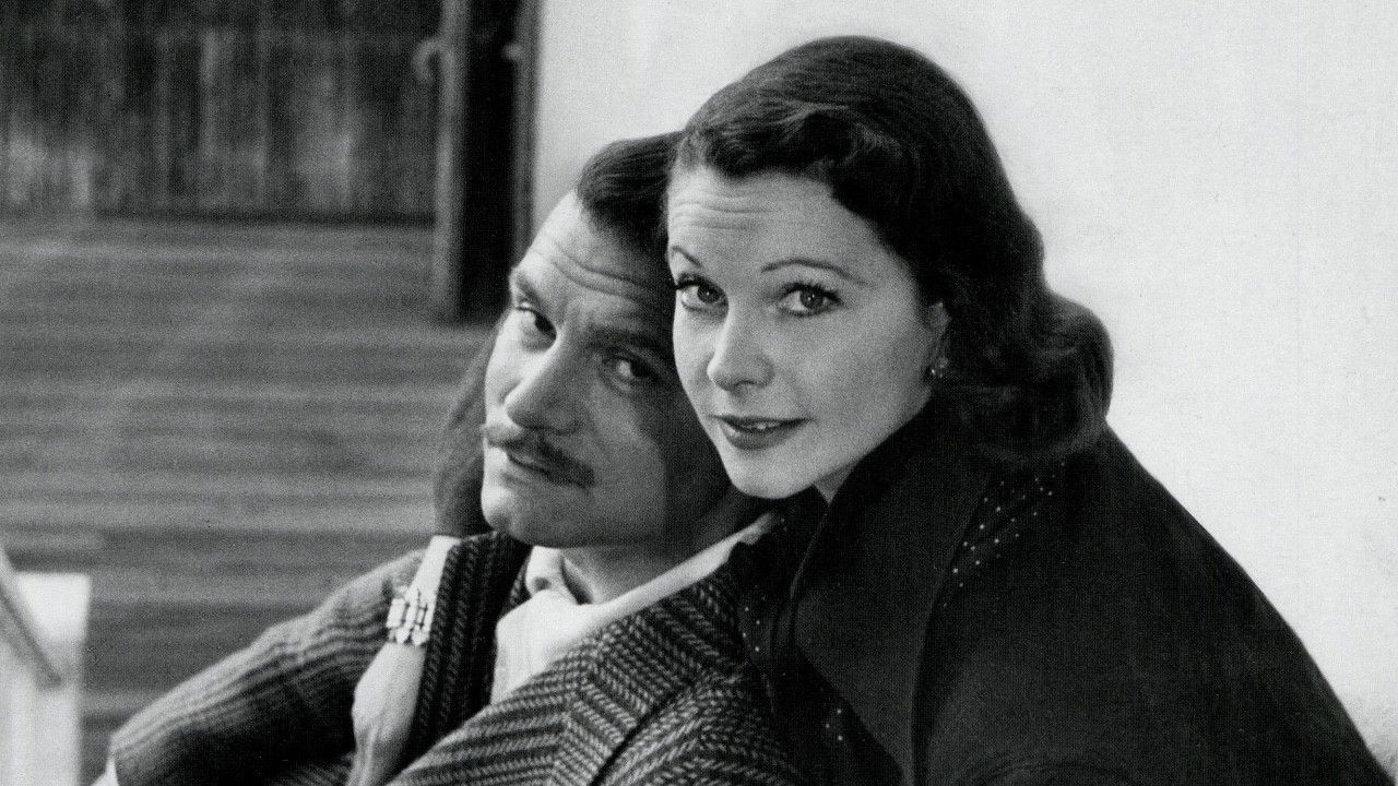 Larry & Vivien: The Oliviers in Love backdrop