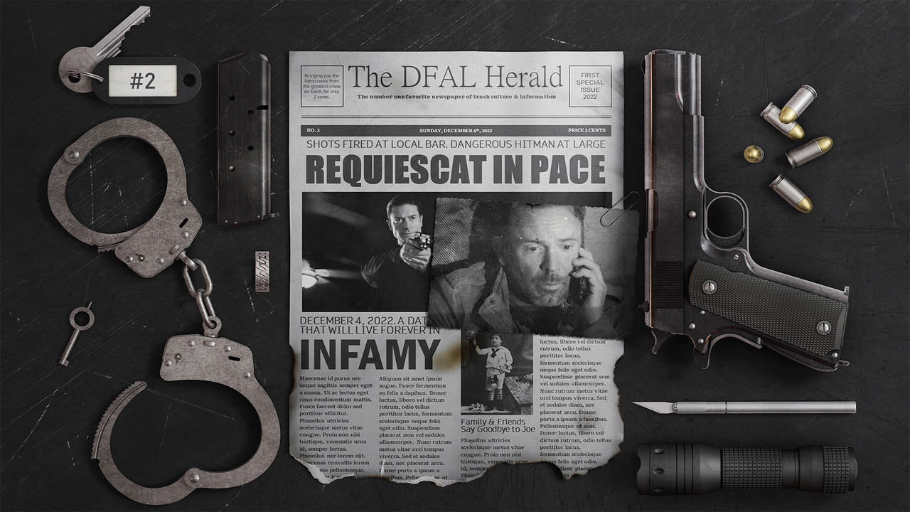 Dying for a Living backdrop