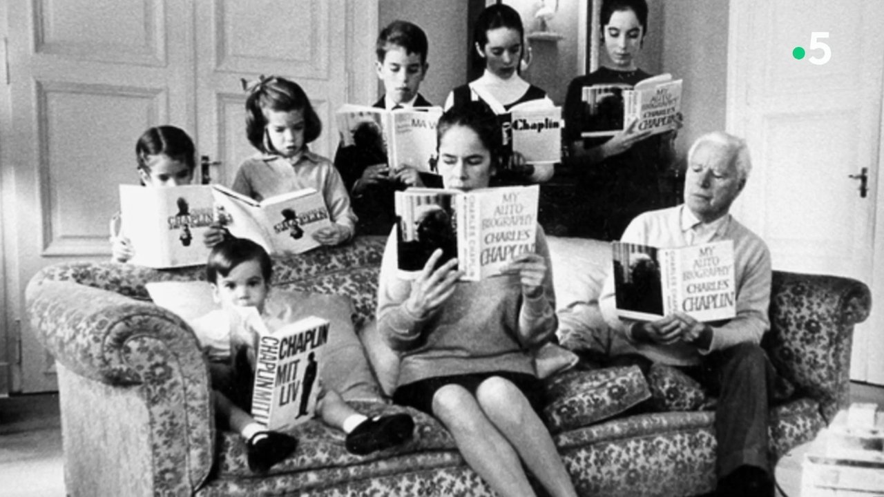 Chaplin vs the FBI backdrop