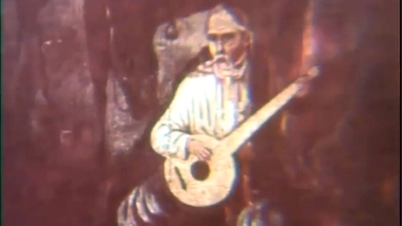 Sonata about the artist backdrop