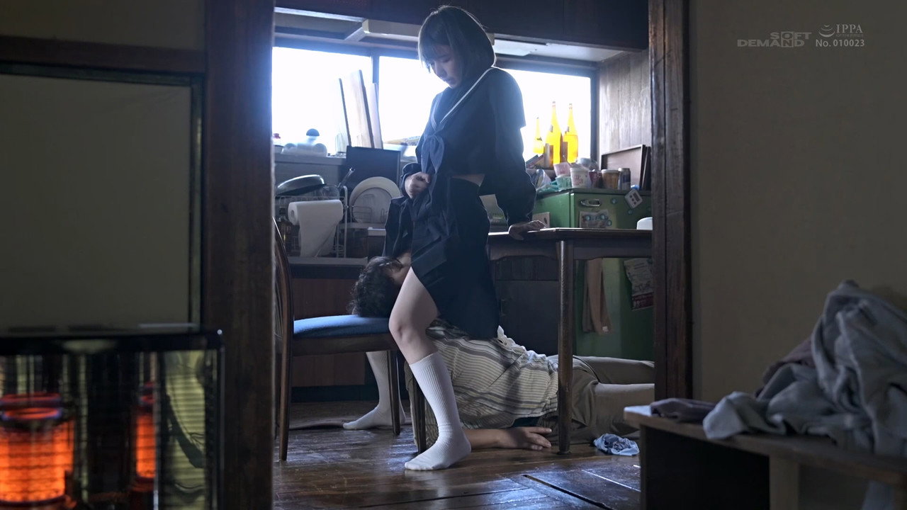 妹のマ○コに顔をうずめると気分が落ち着くので毎朝しています。桃色かぞくVOL.33 花狩まい backdrop