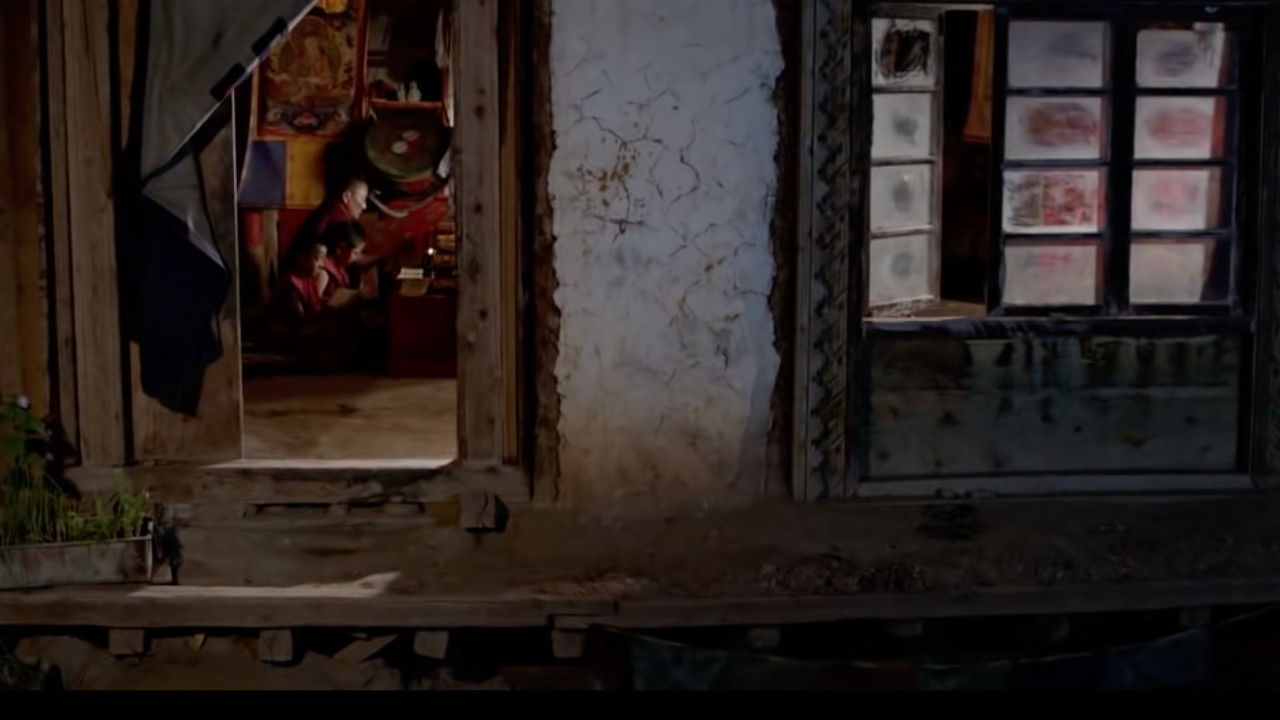 A Potrait Snow of Montain backdrop