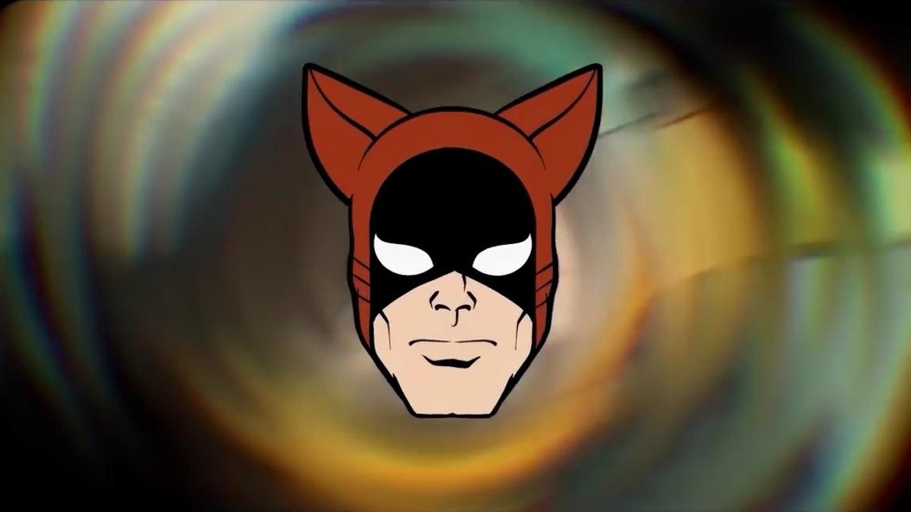 The Sensational Cat-Man backdrop