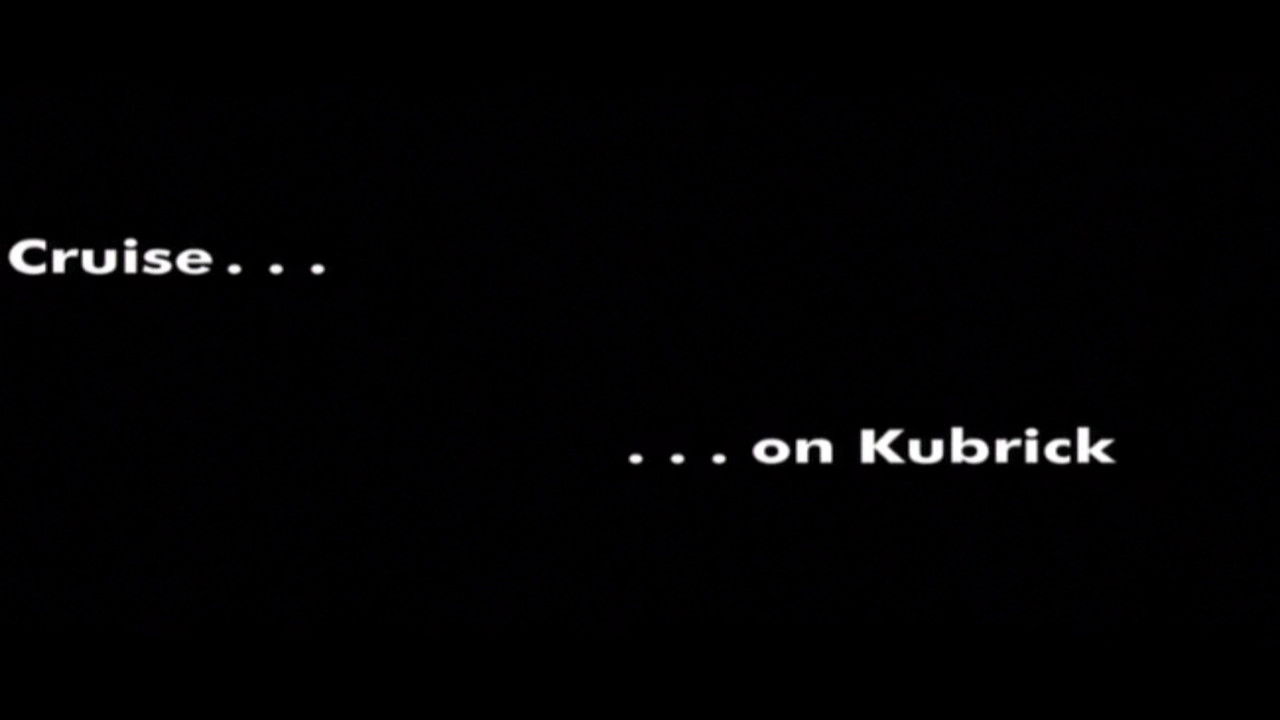 Cruise on Kubrick backdrop