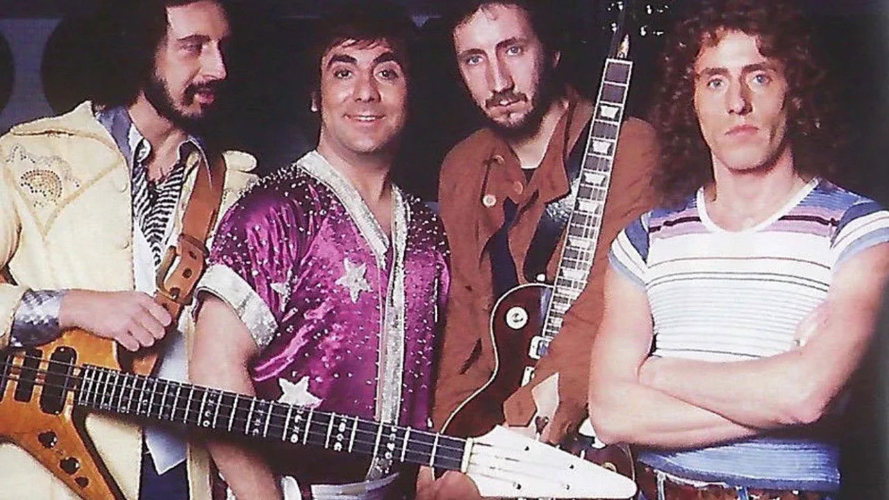 The Who - At Kilburn 1977 backdrop