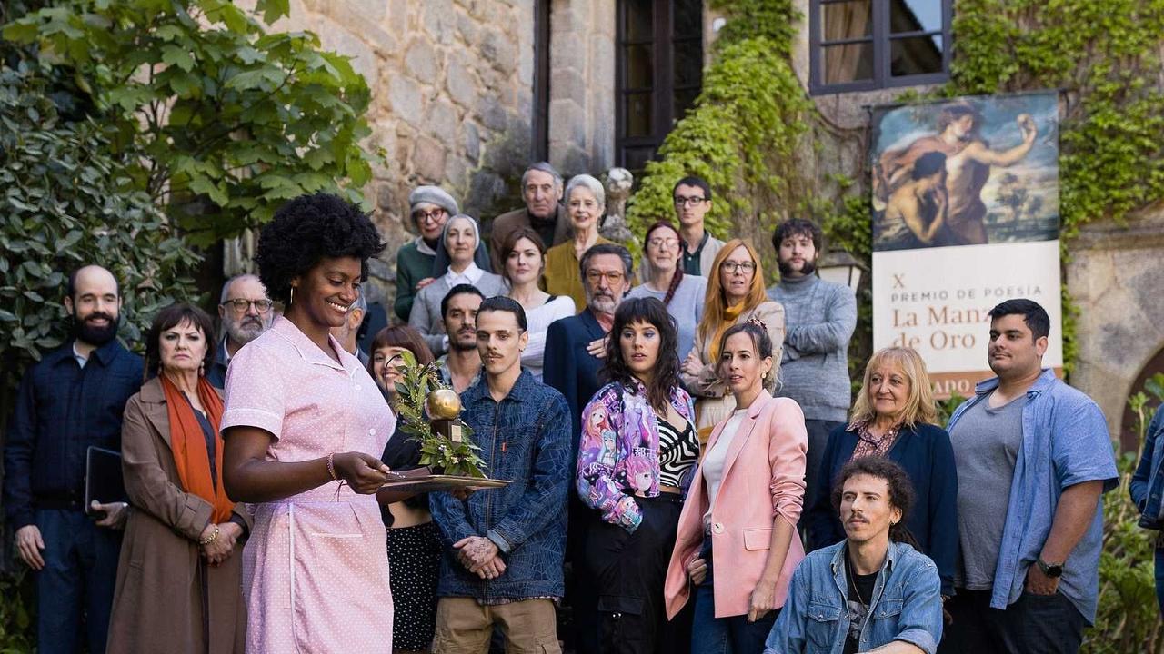 La manzana de oro backdrop