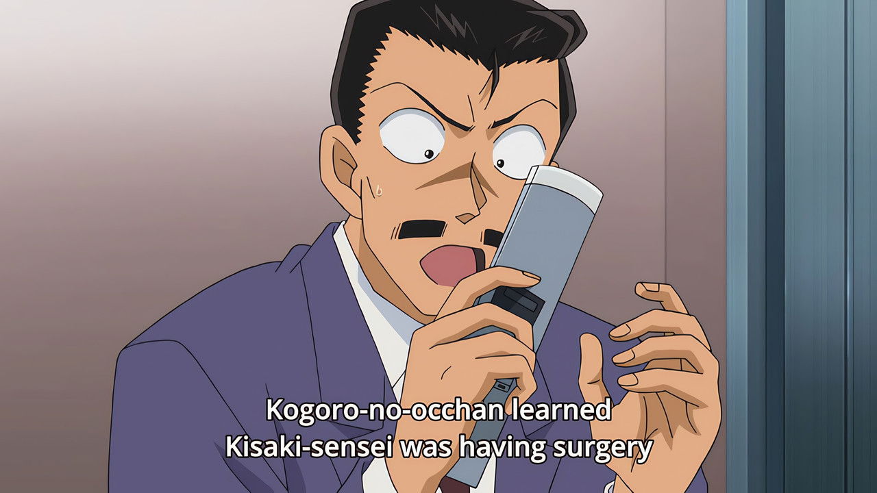 Detective Conan: The Fugitive Kogorou Mouri backdrop