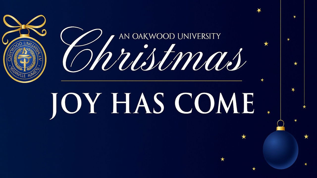 An Oakwood University Christmas: Joy Has Come backdrop