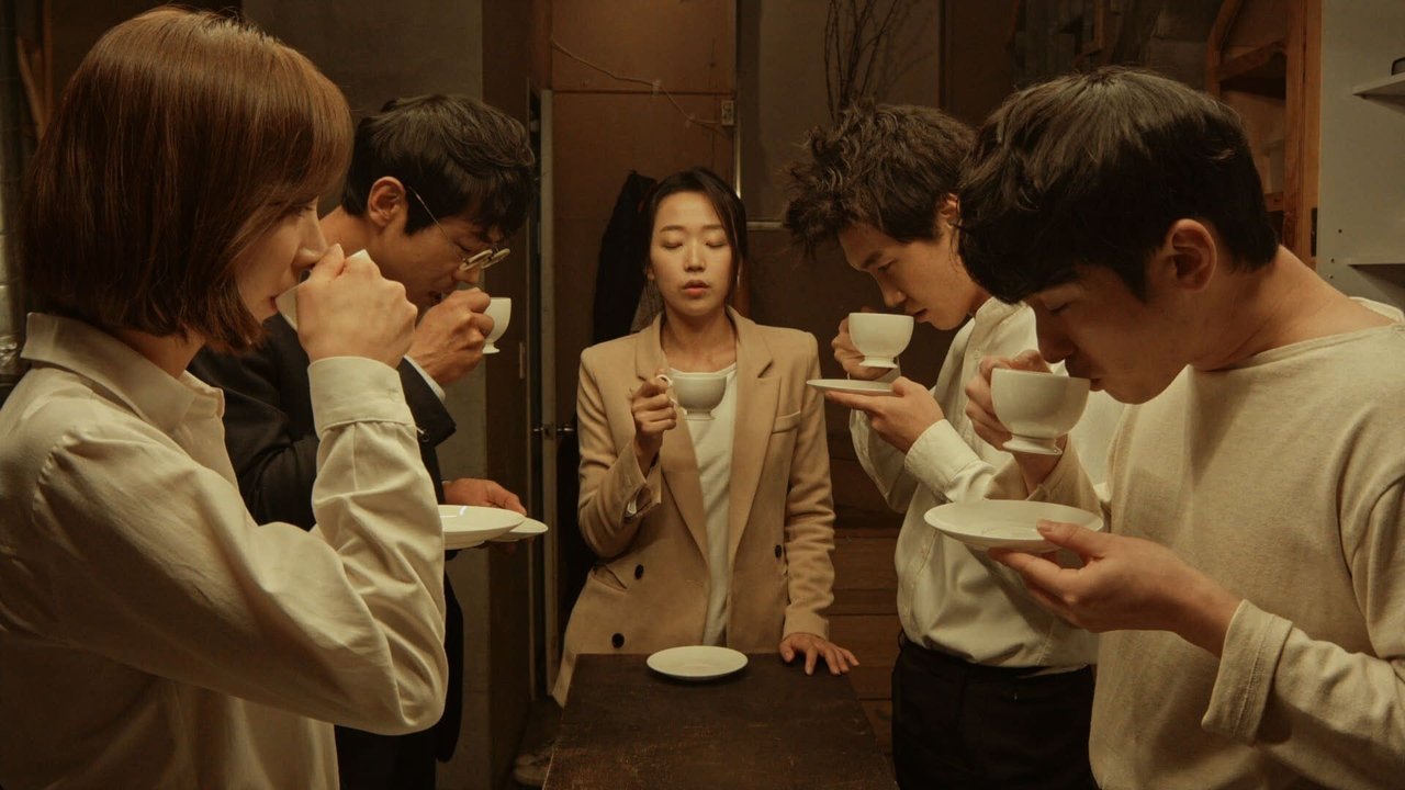 Coffee Noir: Black Brown backdrop