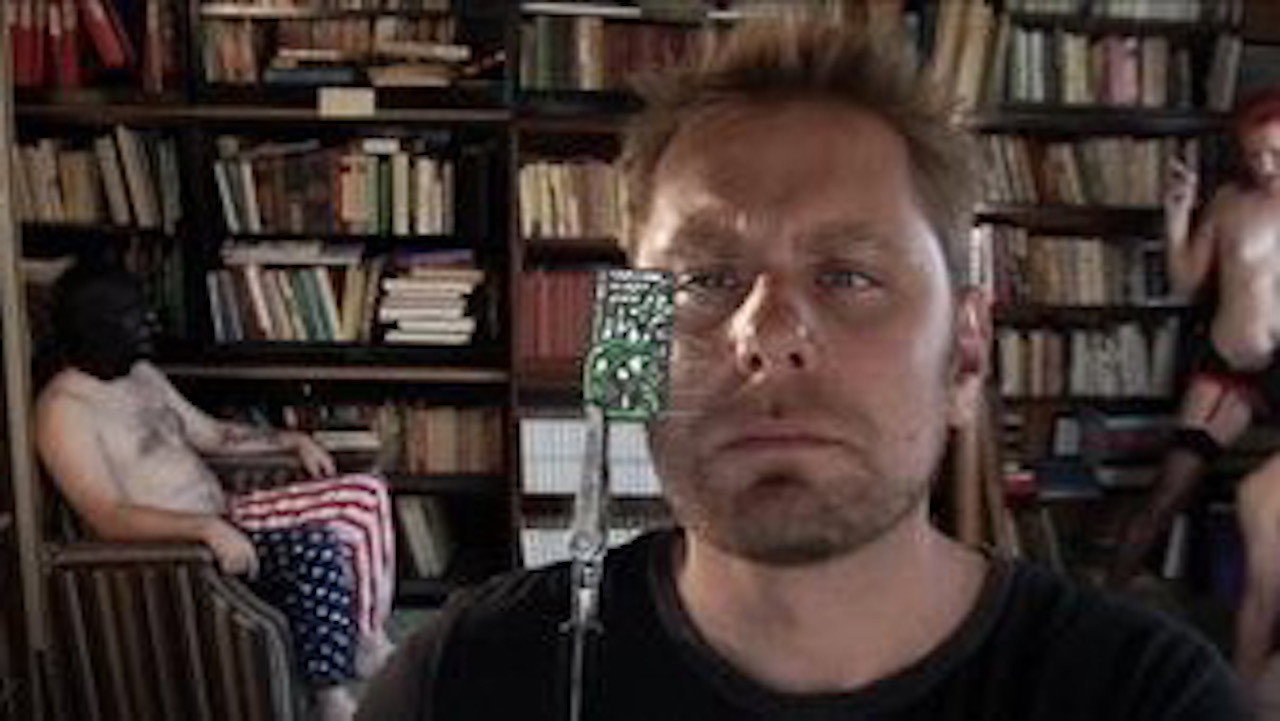 Violent Blue backdrop