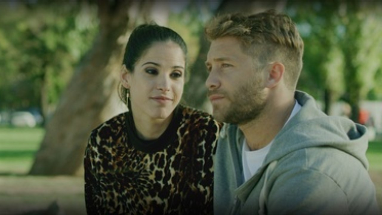 Swiping Love backdrop