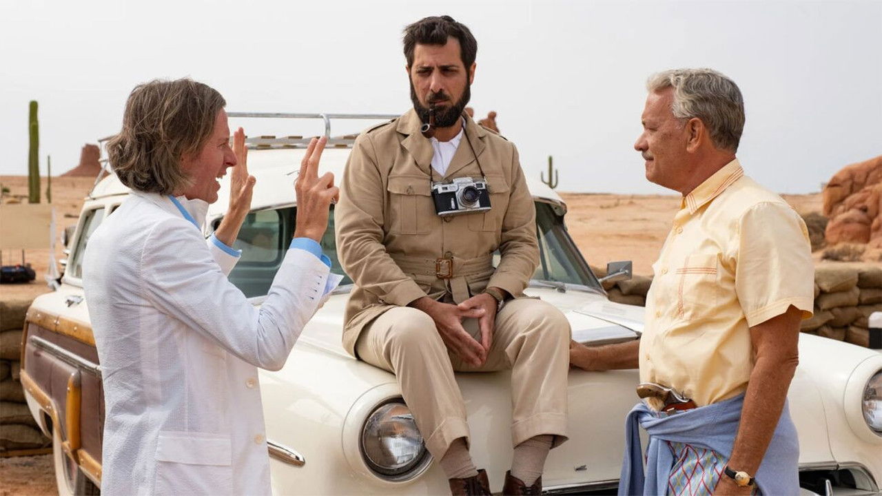 The Making of Asteroid City backdrop