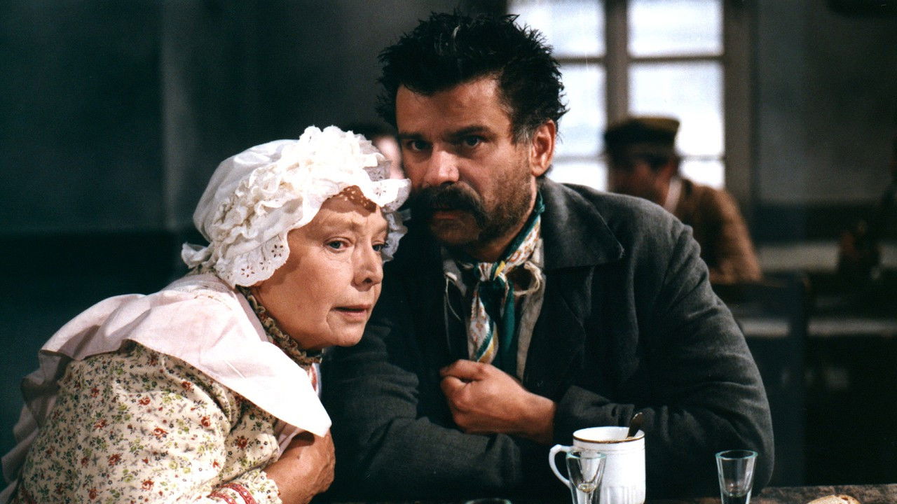 O hloupé havířce backdrop