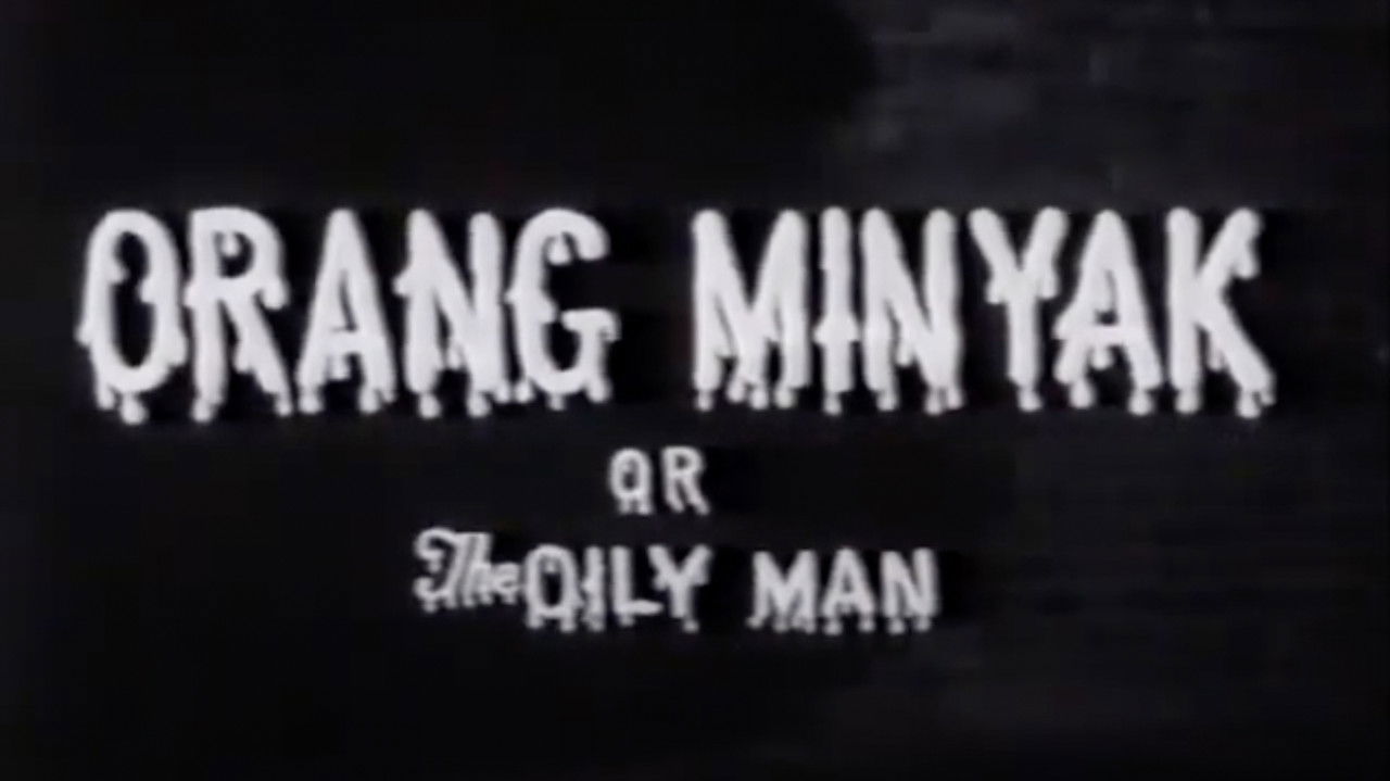 The Oily Man backdrop