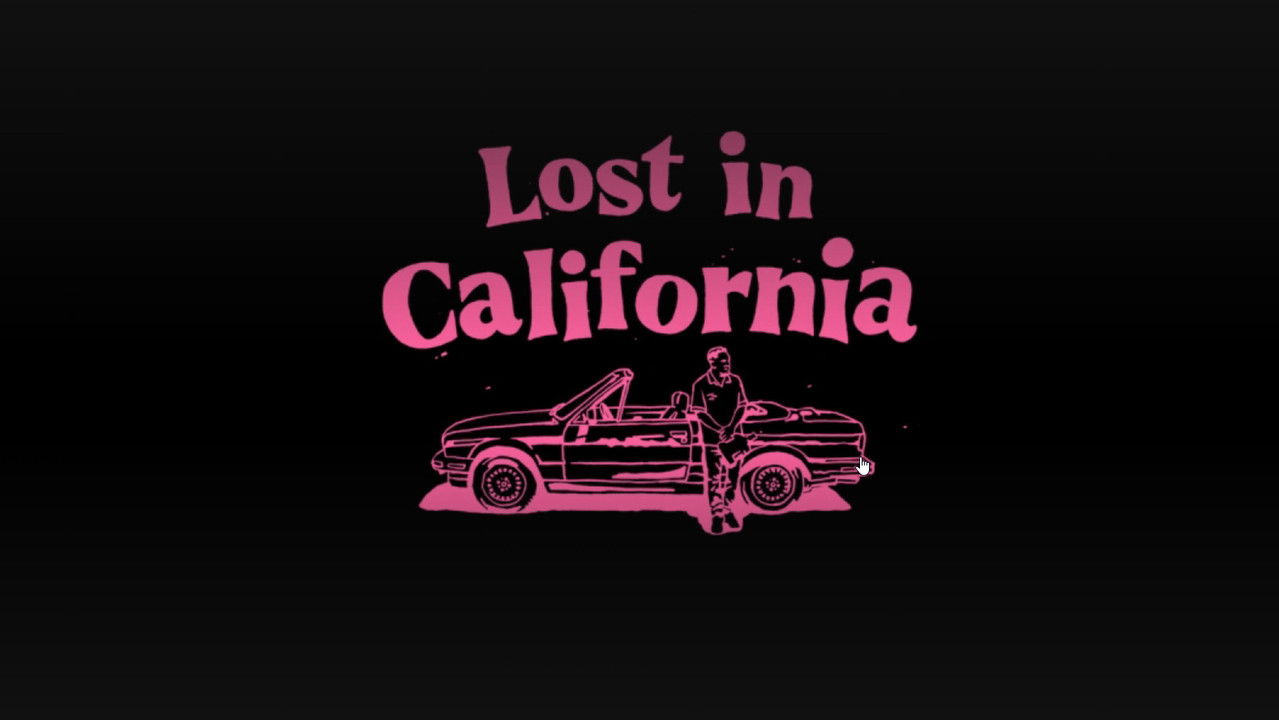 Lost in California backdrop