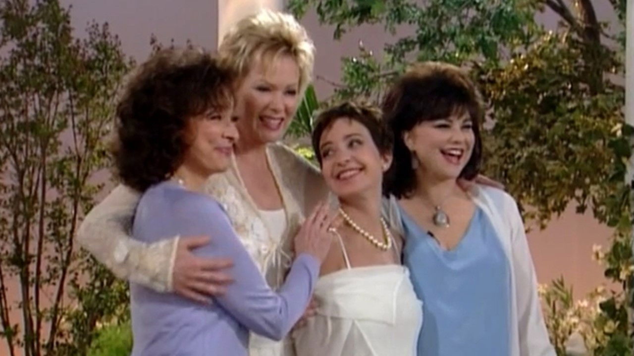 The Designing Women Reunion backdrop