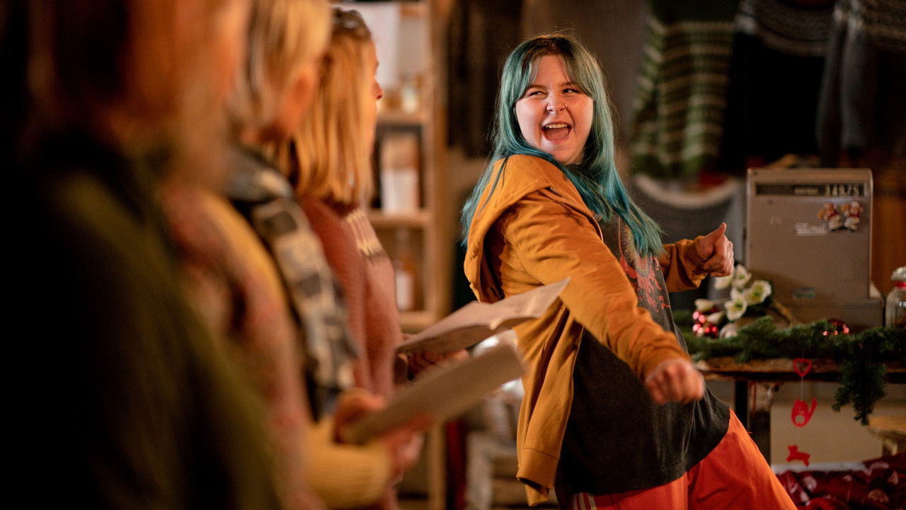 Malou's Christmas backdrop